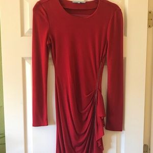 Antonio Melani Red dress with zipper side